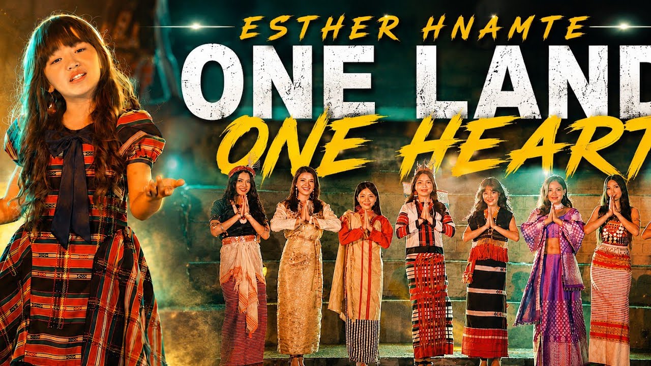 ESTHER HNAMTE || ONE LAND; ONE HEART (NorthEast India Song) Composer@rijoybasumatary9054 