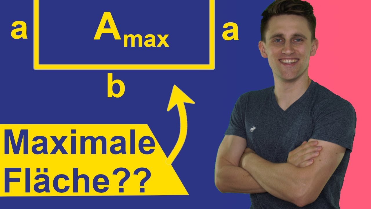 Extremwertaufgabe/ Optimierungsaufgabe #1 | Anleitung für jede Aufgabe | Mit Aufgabe und Lösung