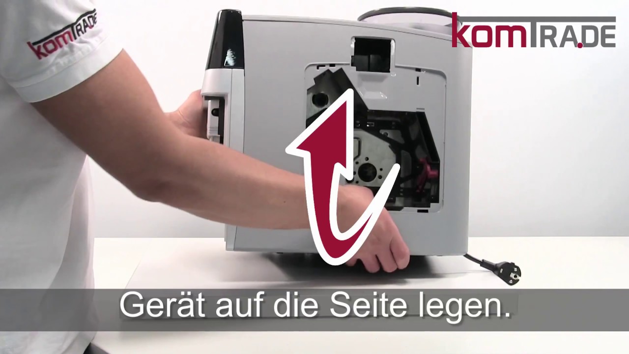 Bosch VeroAroma-Serie Reparaturanleitung Gehäuse öffnen-schließen
