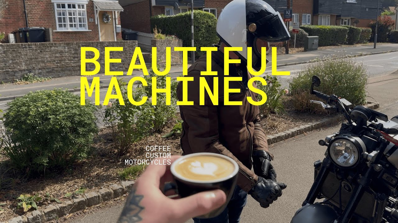 I took my dad on a ride to Veloce Club and we saw beautiful custom motorcycles!