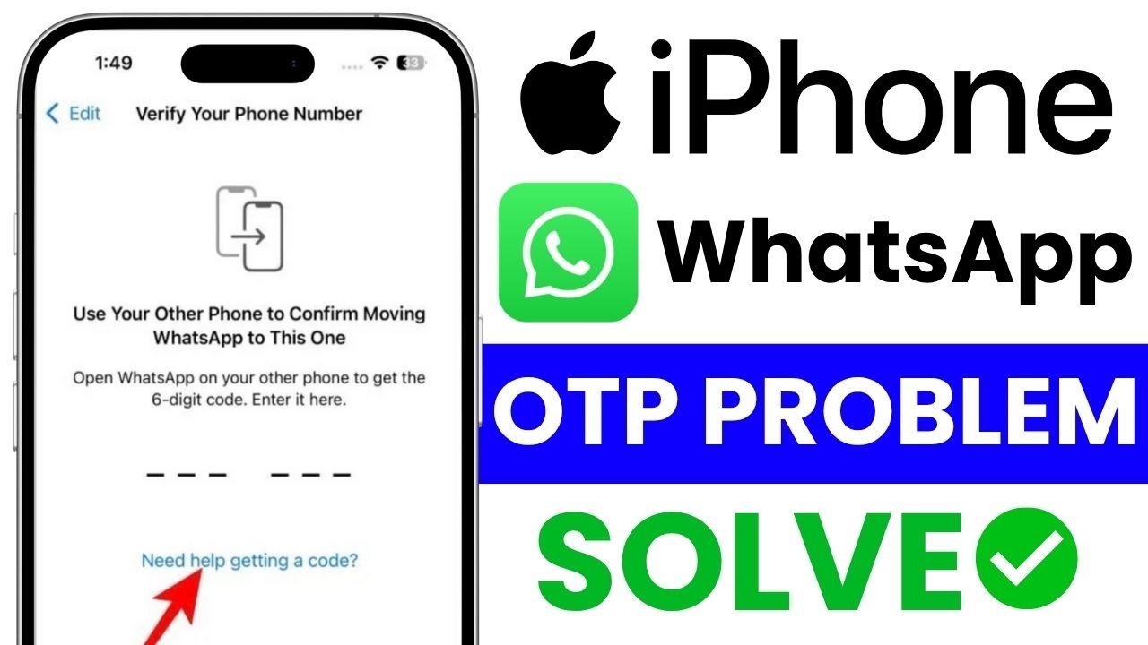 📱 WhatsApp Verification Code Not Coming on iPhone? Fix OTP, Login & Registration Issues Fast! 🚀