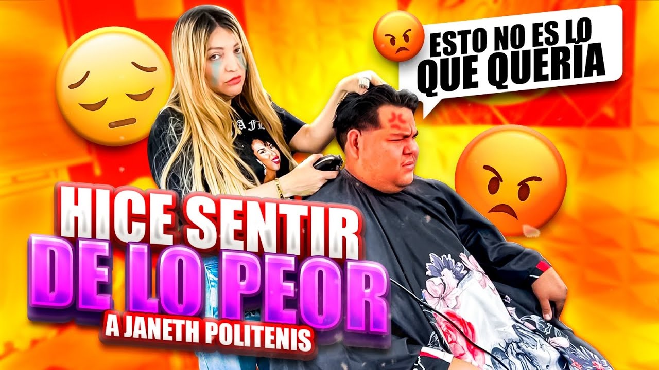 HICE SENTIR DE LO P3OR A JANETH POLITENIS 😈///nunca pense que reaccionara así 😥LOS POLITENIS 