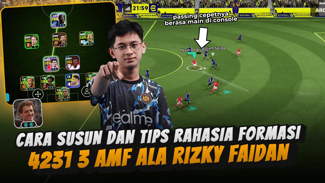 META CONSOLE RIZKY FAIDAN YANG GACOR DI MOBILE🤯| CARA SUSUN DAN TIPS FORMASI ALA RRQ FAIDAN