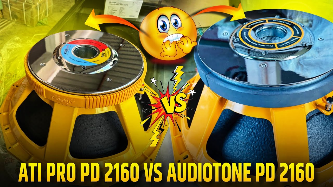 Ati Pro Pd 2160 VS Audiotone Pd 2160 Dono Speaker Ki Eksath Testing 