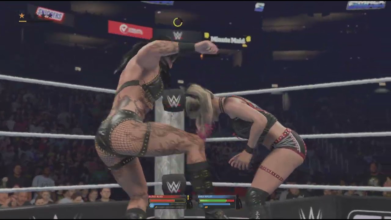 WWE 2K26_ RheA RipLey vs ALexA BLisS , BLoodLine RuLe  !!!
