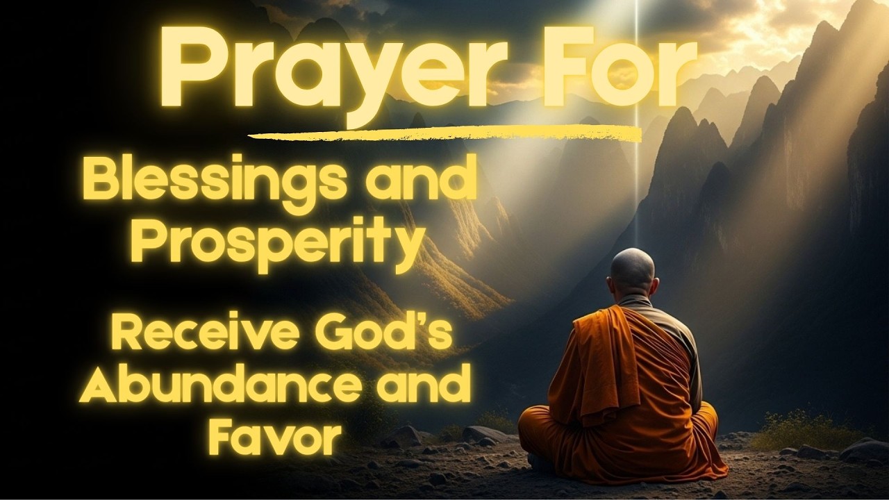 Powerful Prayer for Blessings and Prosperity | Receive God’s Abundance and Favor Today