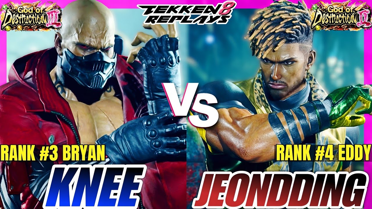 Tekken 8 - Knee (Bryan) vs Jeondding (Eddy) - Epic Ranked Match