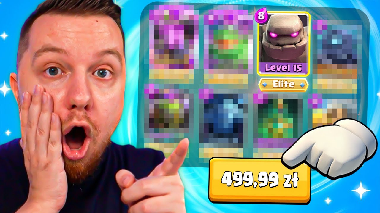 WYMAXOWAŁEM mój PIERWSZY DECK w Clash Royale