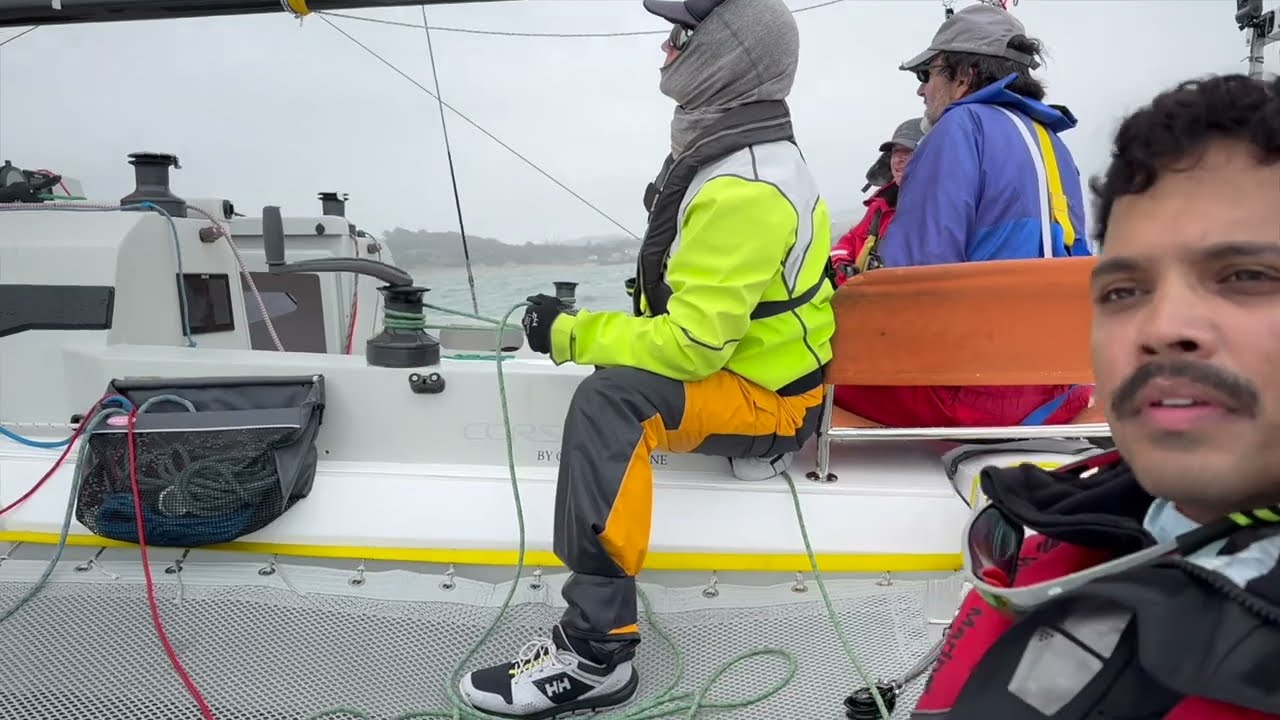 Golden Gate Bridge Sailing - Duxship Race footage from Insta Go3