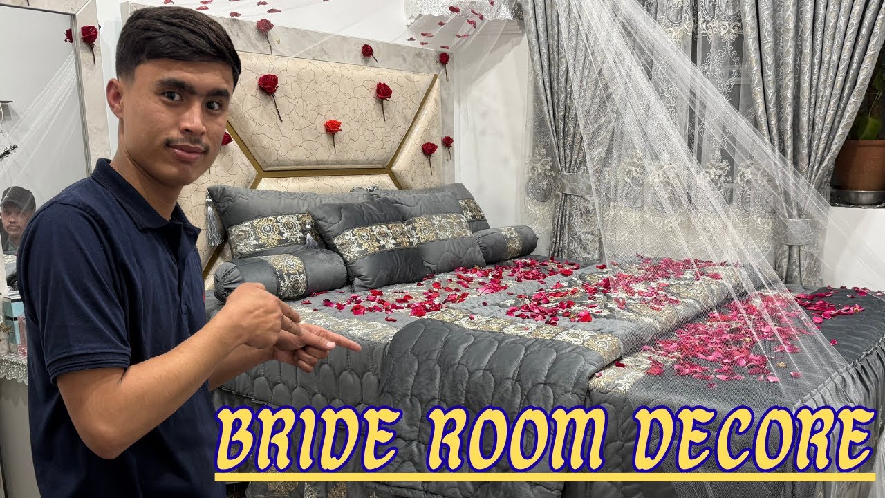 Bride Room Decoration Vlog ✨ || Before & After 🤍