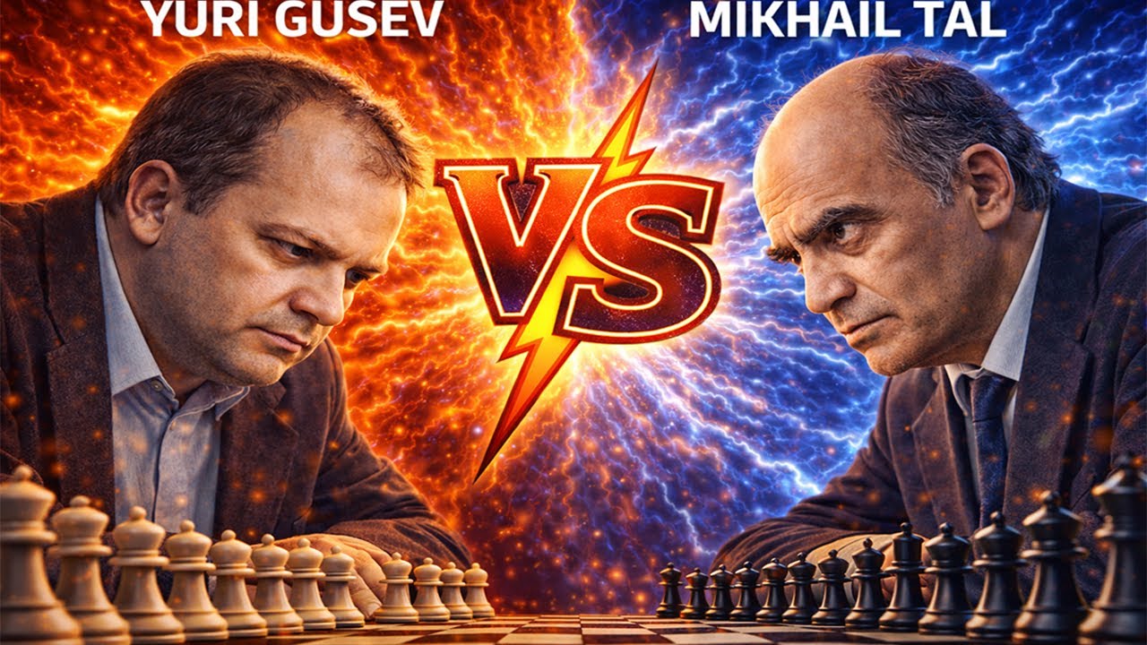 Yuri Gusev Defeats Mikhail Tal — Moscow 1991