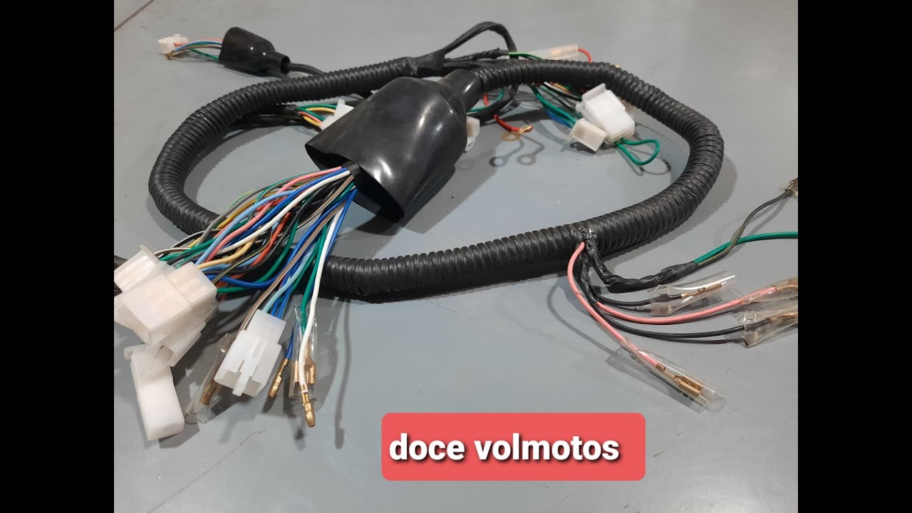 Como identificar conectores en un ramal electrico nuevo (chino)