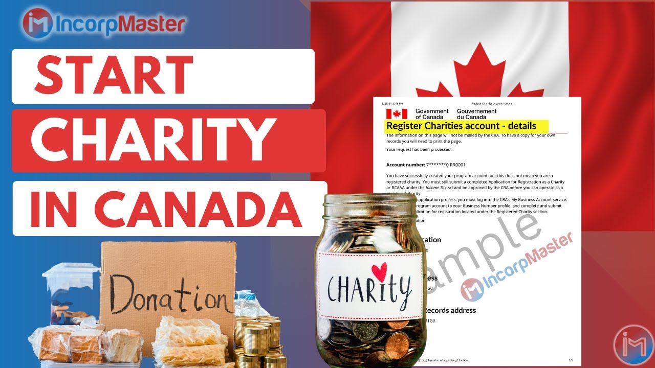 Start a Charity in Canada | Step-by-Step CRA Registration Guide (2025)
