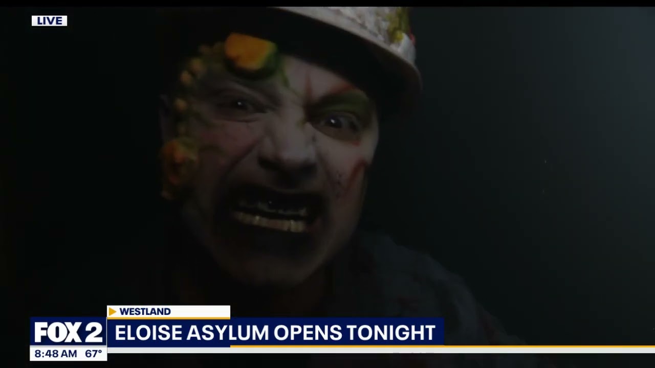 Fox 2's Scott Wolchek is TERRIFIED at Eloise Asylum