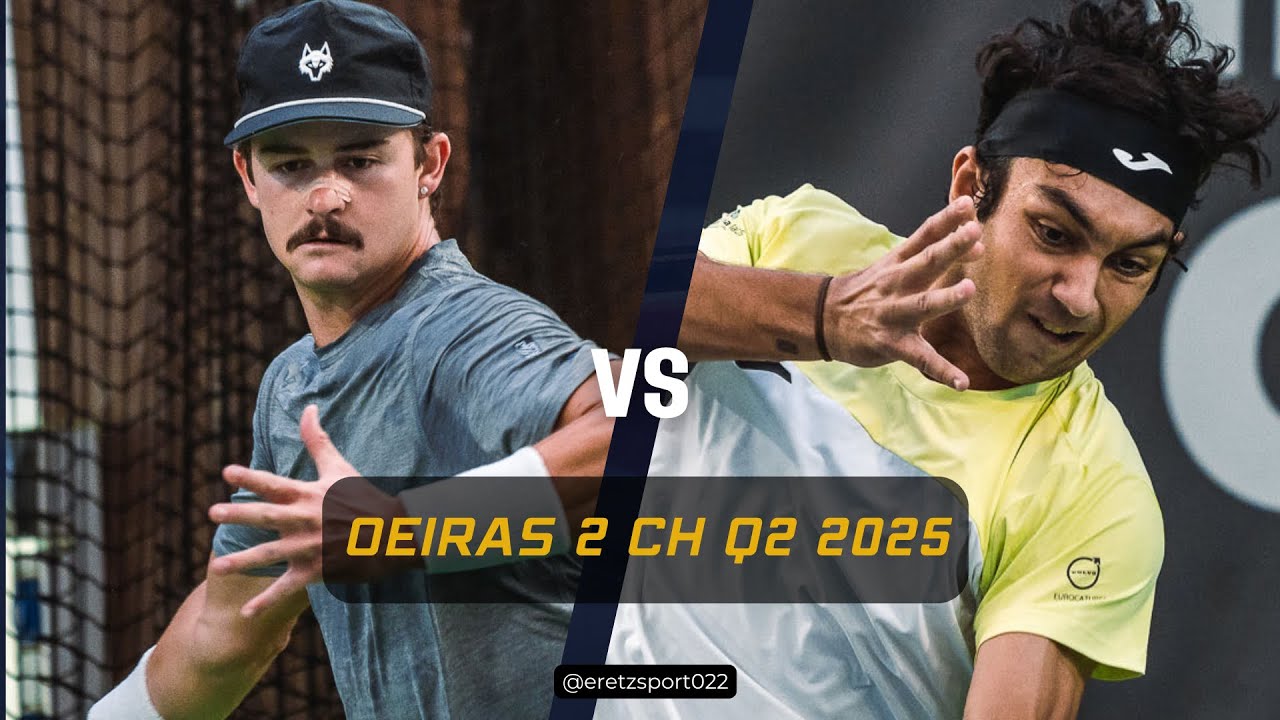 Oeiras 2 Challenger 2025 Q2: J.J. Wolf [2] vs. Daniel Rincon [12] Highlights