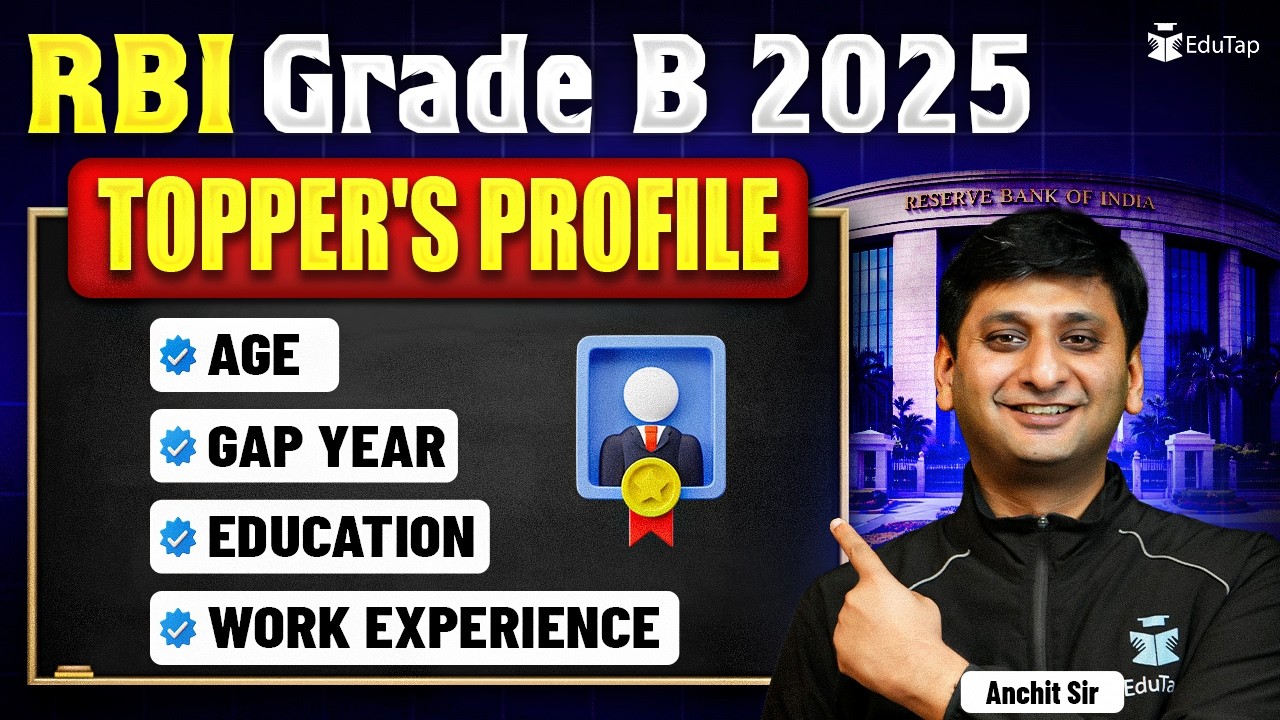RBI Grade B 2025 Selected Candidates Profile: Age, Education, Gap Years, Attempts