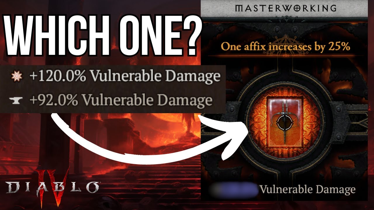 How Masterworking ACTUALLY Works!  Deep Dive - Season 4 - Diablo 4