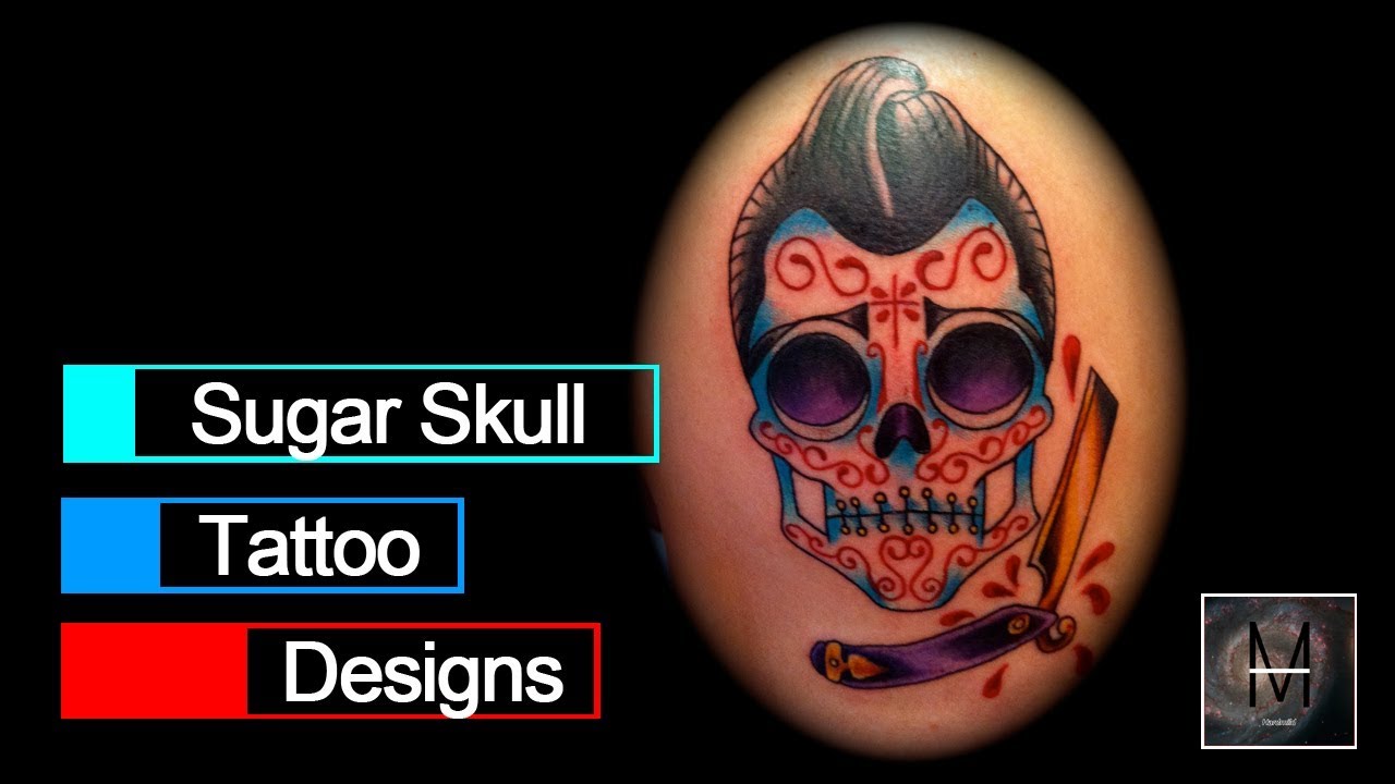 Sugar Skull Tattoo Designs