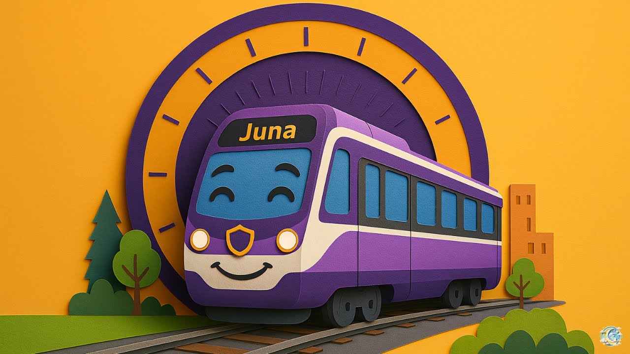 Kaupunkijuna lähtee! | Lasten satu | Juna | Finnish bedtime story🚄