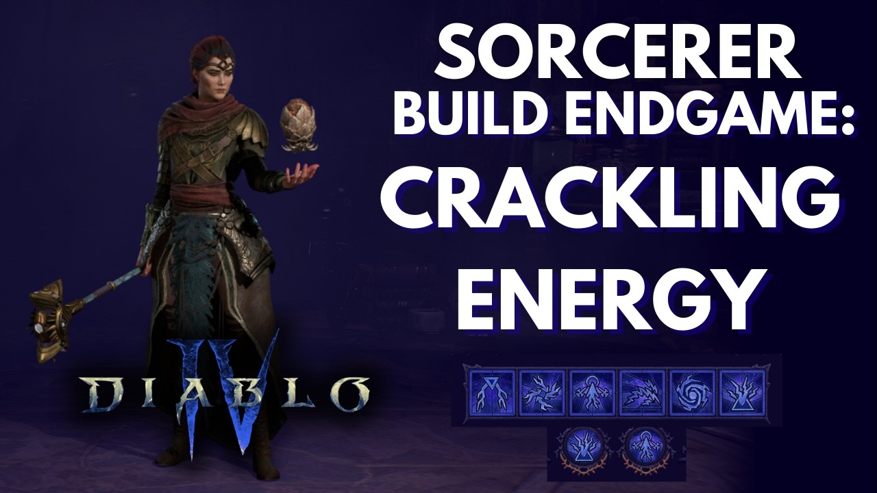 BUILD CRACKLING ENERGY Sorcerer – A mais forte da temporada? (Diablo IV)