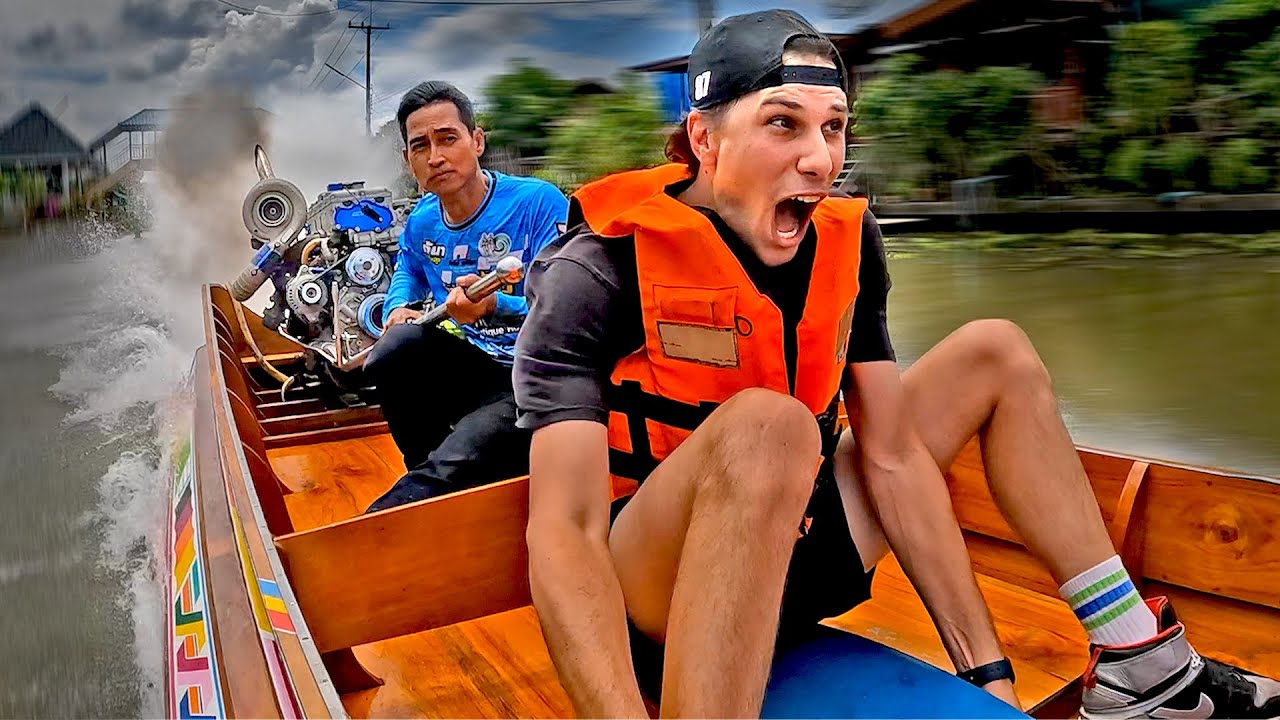 I Rode an 80 PSI Turbo Boat in Thailand… BIG Mistake!