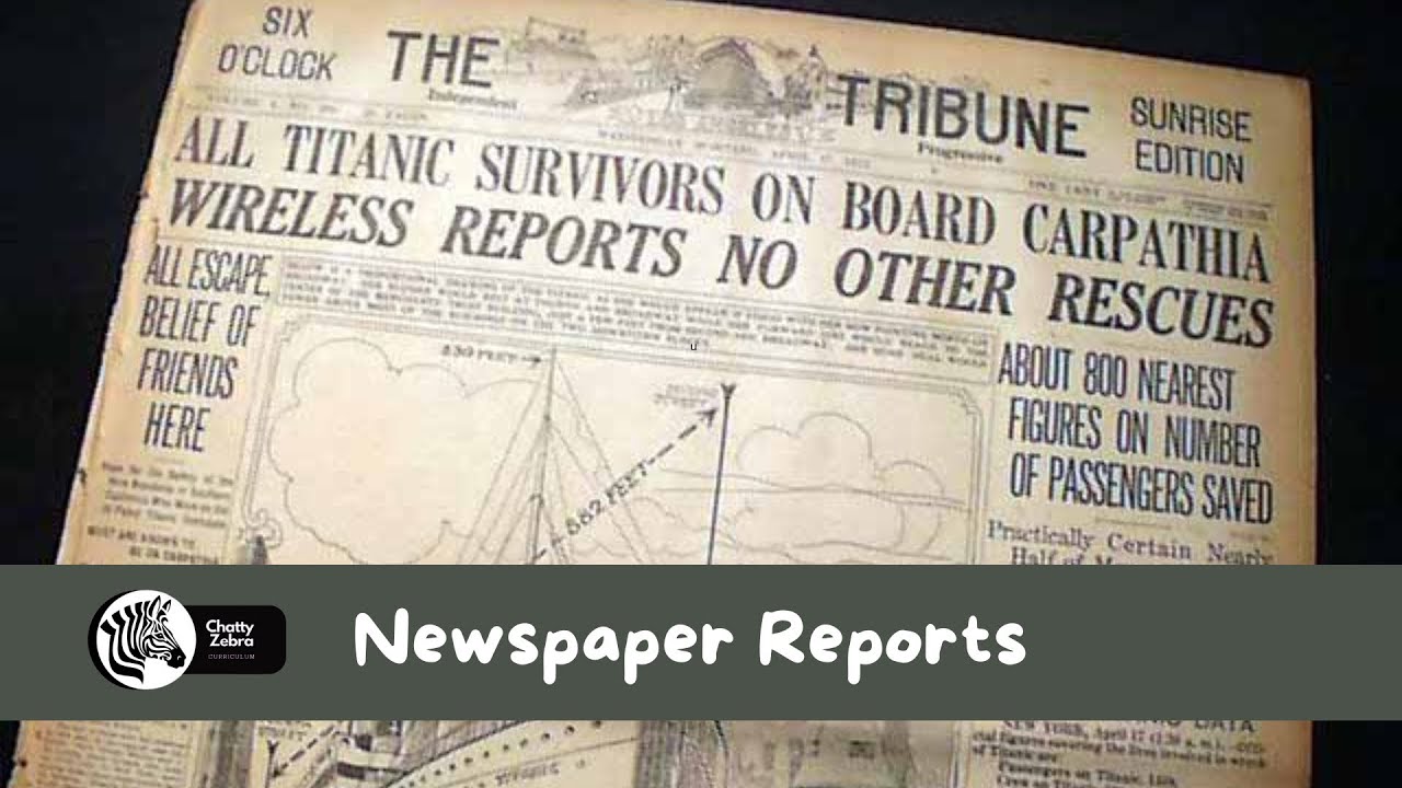 Titanic&rsquo;s Newspaper Reporting