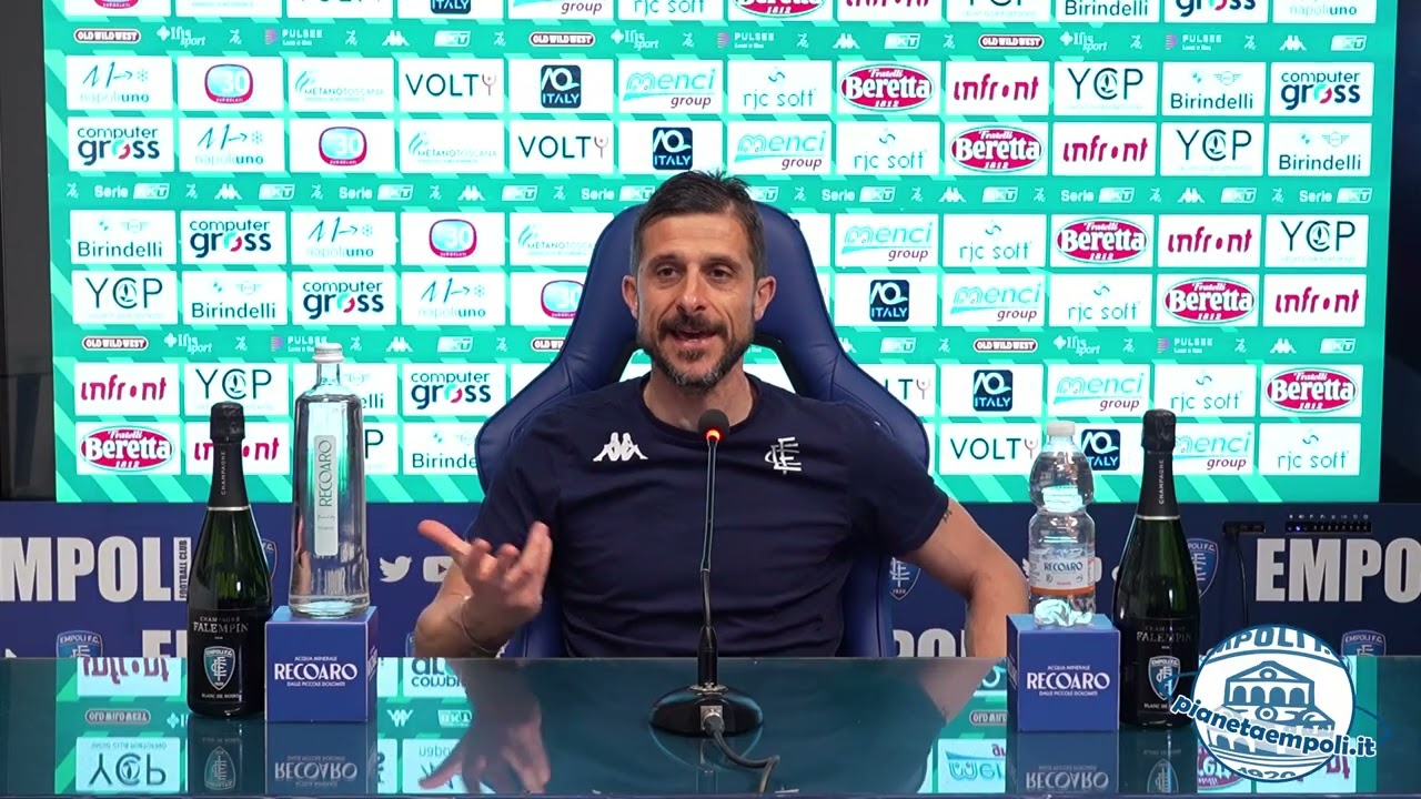 PianetaEmpoli.it | Mister Dionisi presenta Catanzaro-Empoli 2025/26