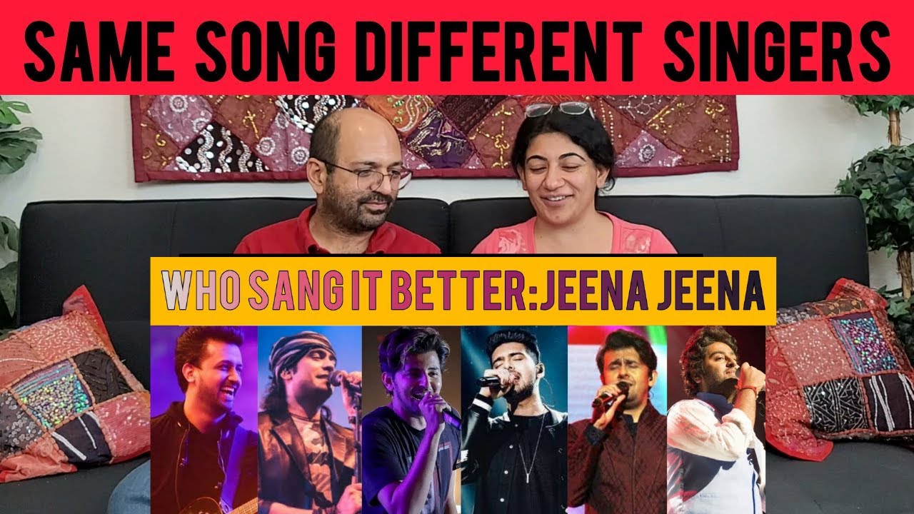 Jeena Jeena by Different Singers - Same Song Different Singers|Armaan, Darshan,Jubin,Arijit,Sonu