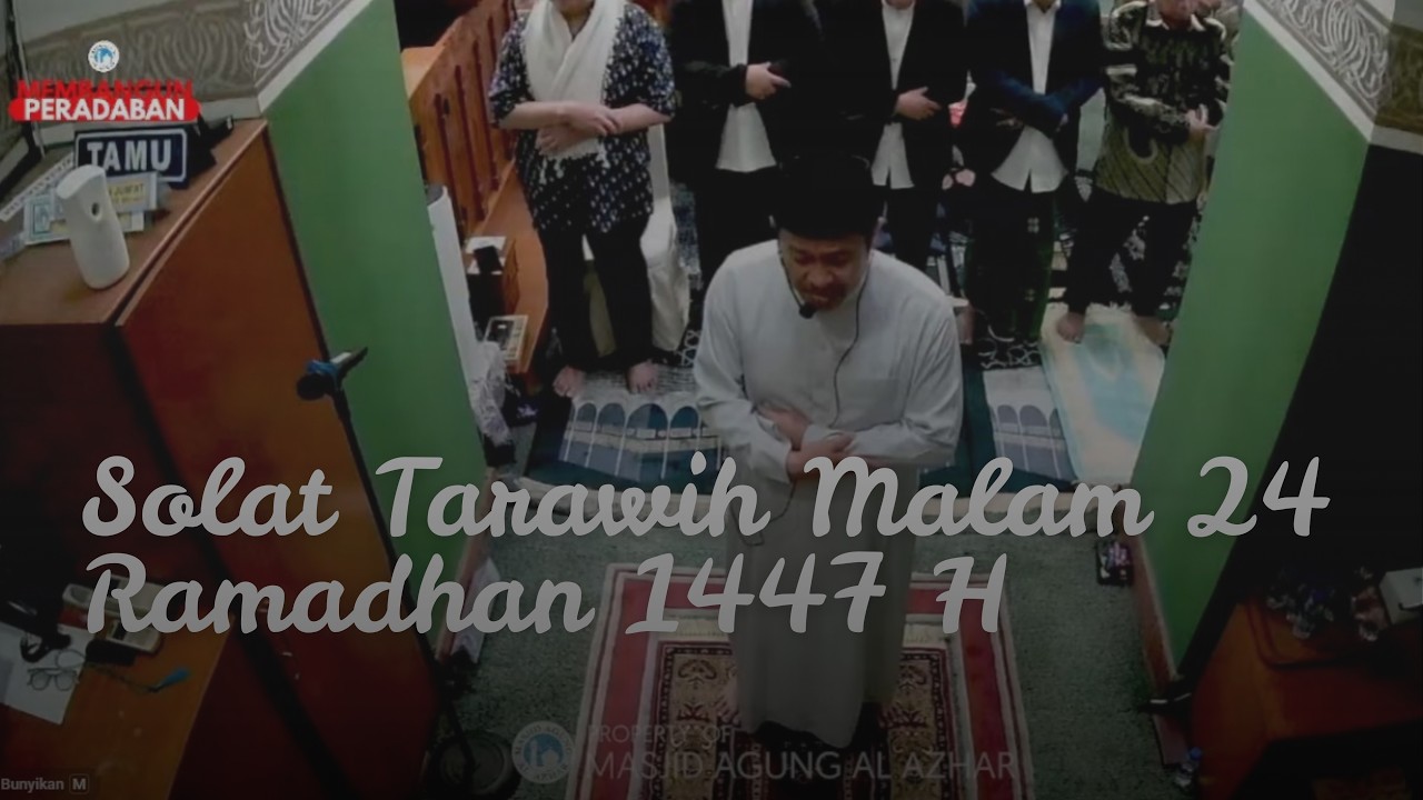 Solat Tarawih Malam 24 Ramadhan 1447 H |H. Mukhtar Ibnu, Sq., M. Pd.