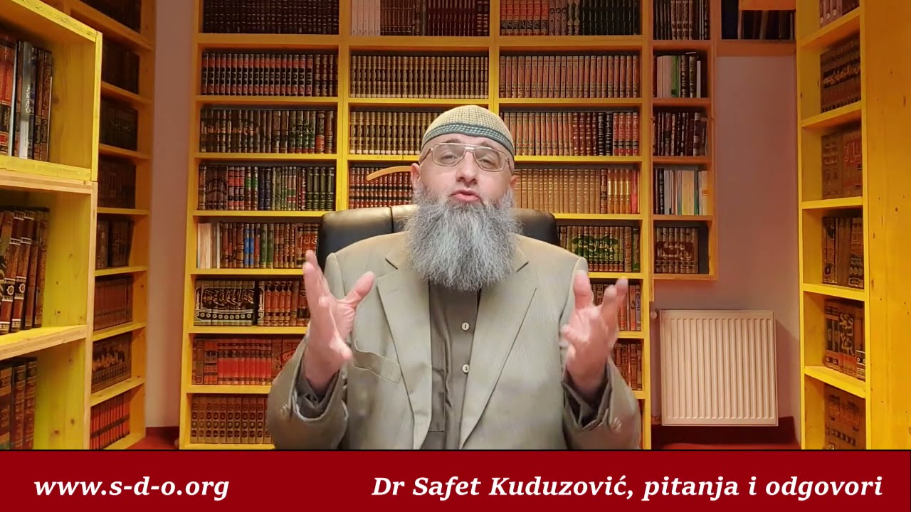 Pitanje u vezi vitr namaza - Dr Safet Kuduzović
