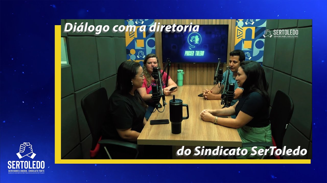 Live do 14 de novembro 2025 - Diálogo com so Secretários do SerToledo