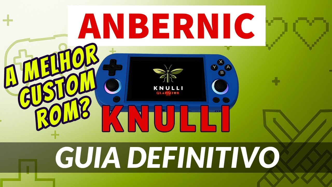 Anbernic RG40XX: Como Instalar o Knulli (Instalação + Configuração)