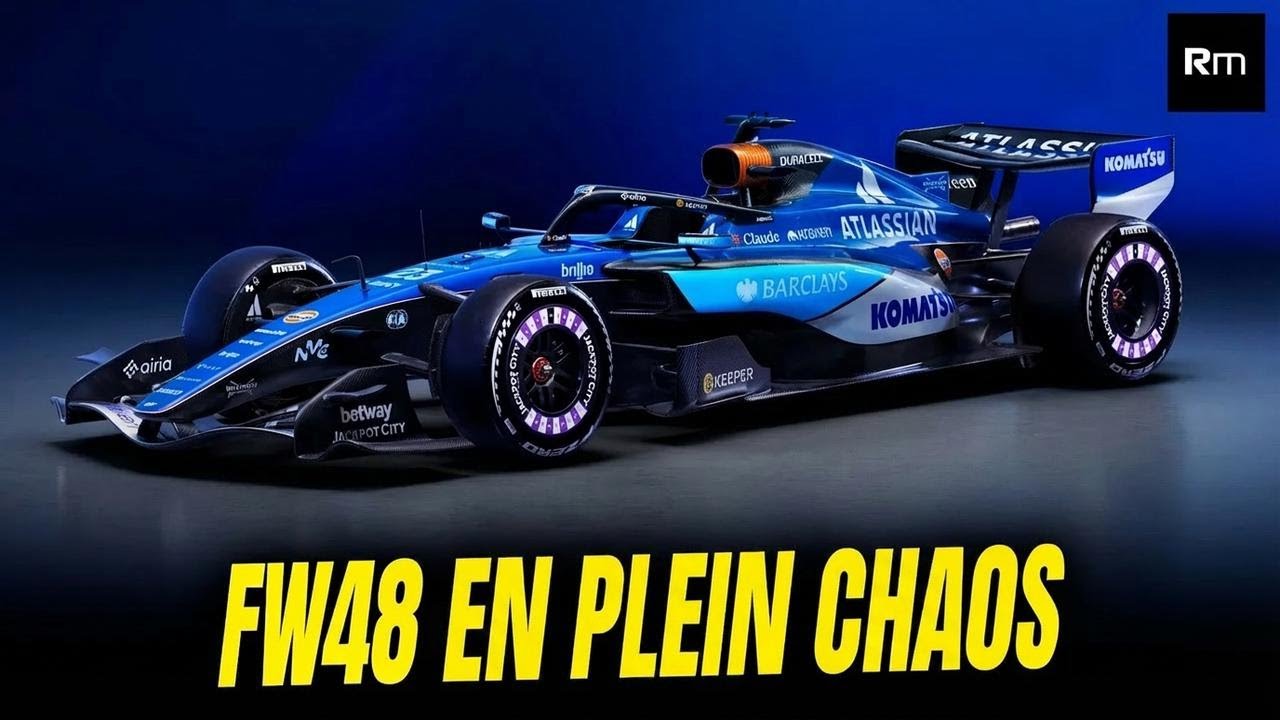 Williams dévoile la livrée de la FW48 en plein chaos et remous sur la direction