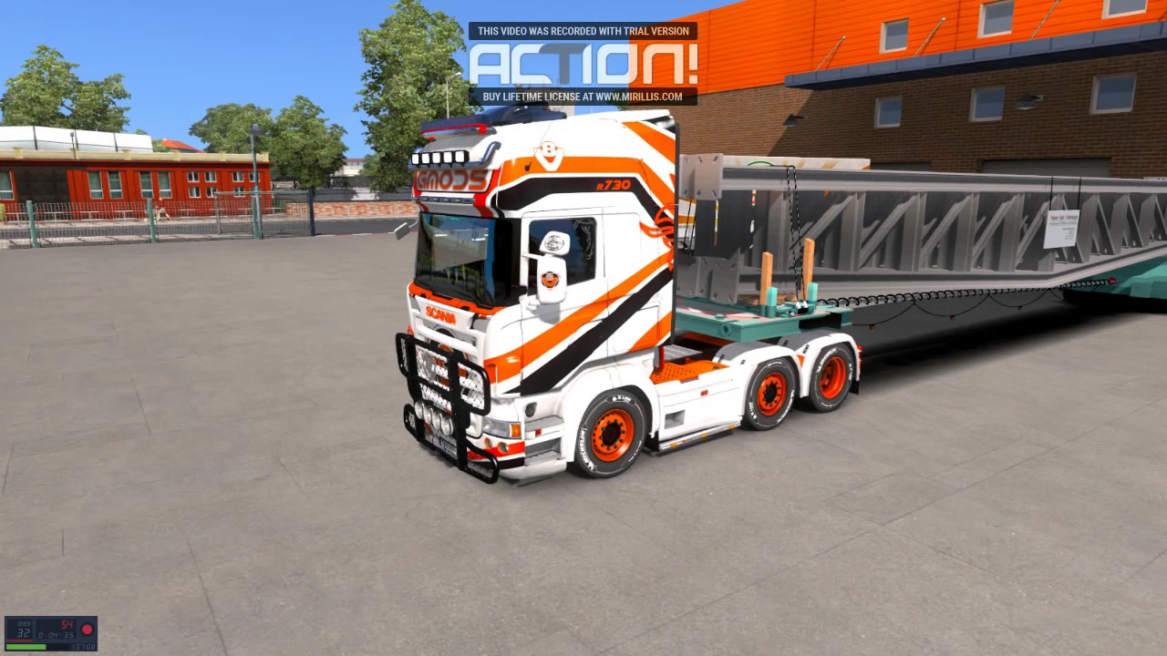 Ets 2 Schwerlast Stahlb Konstruktion by MichaBF3