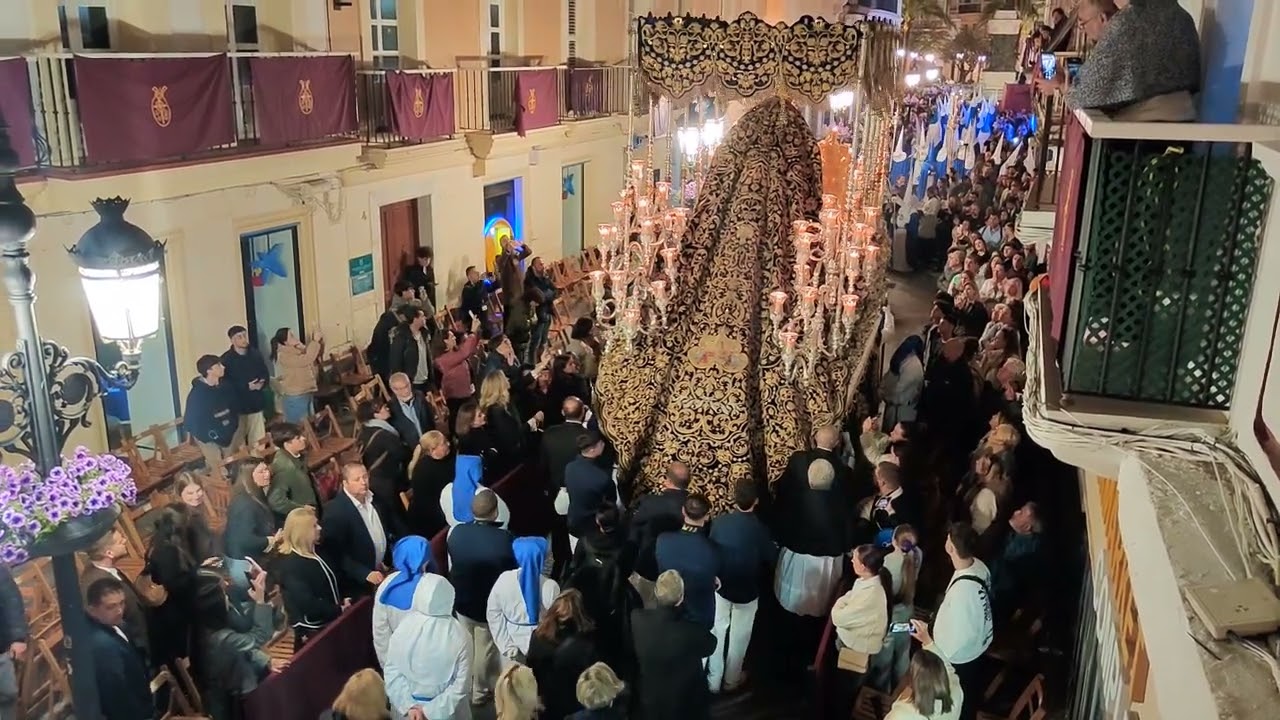 SEMANA SANTA CÁDIZ 2025 JUEVES SANTO: MARÍA SANTÍSIMA DEL ROSARIO