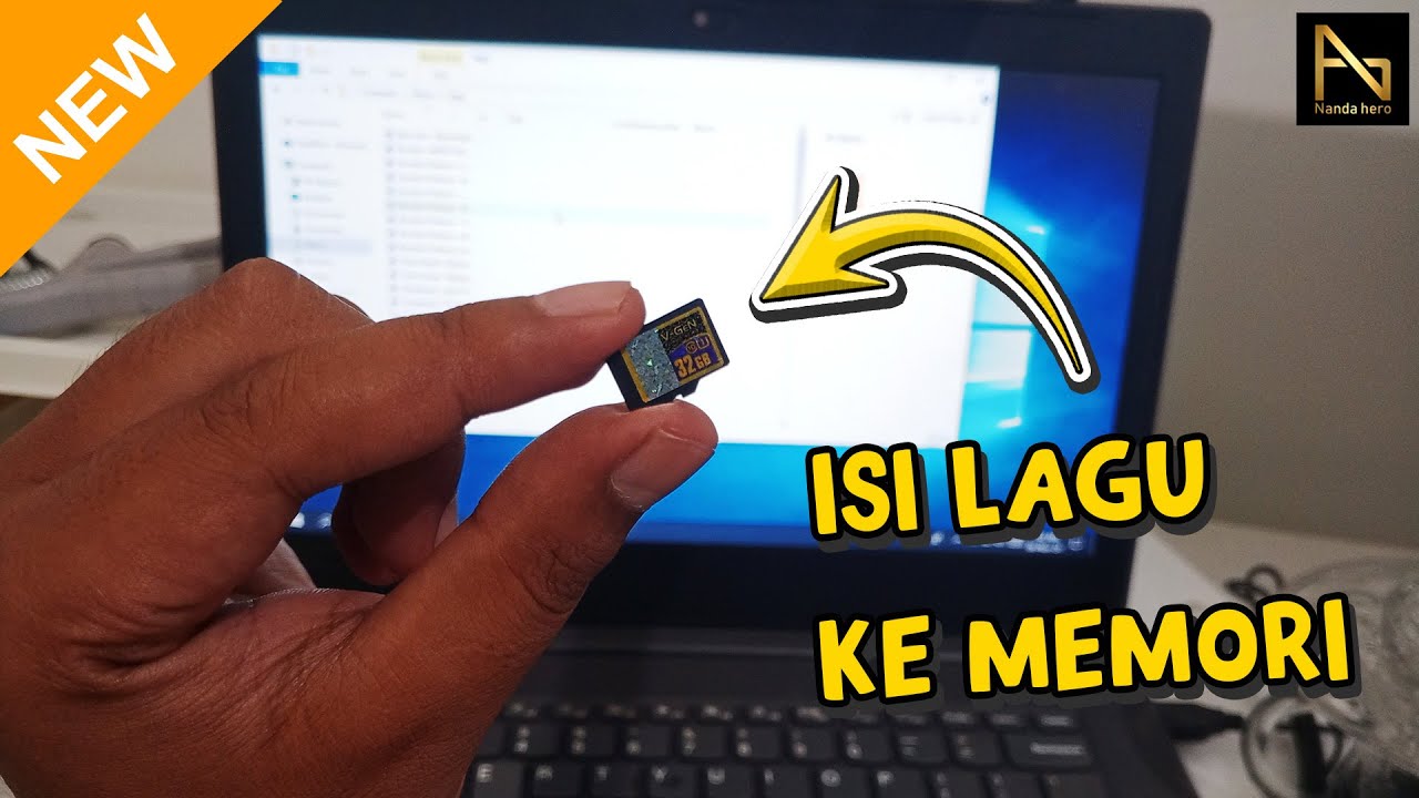 2 CARA MEMINDAHKAN LAGU DARI LAPTOP KE MEMORY CARD - MENGISI LAGU