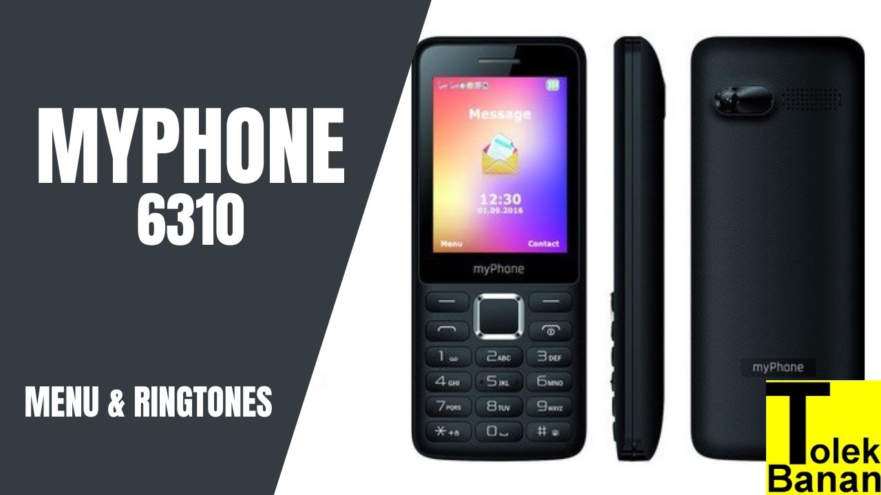 myPhone 6310 - Unboxing / Menu & Ringtones - Classic Phone