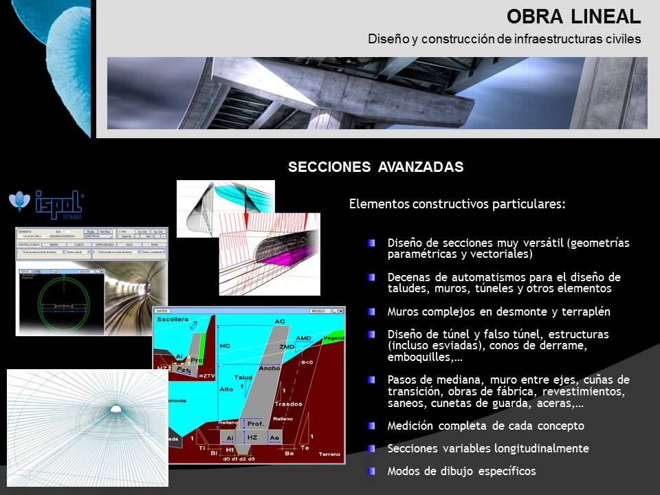 ISTRAM ISPOL. Presentación del software más avanzado del mercado para el diseño de obra civil.