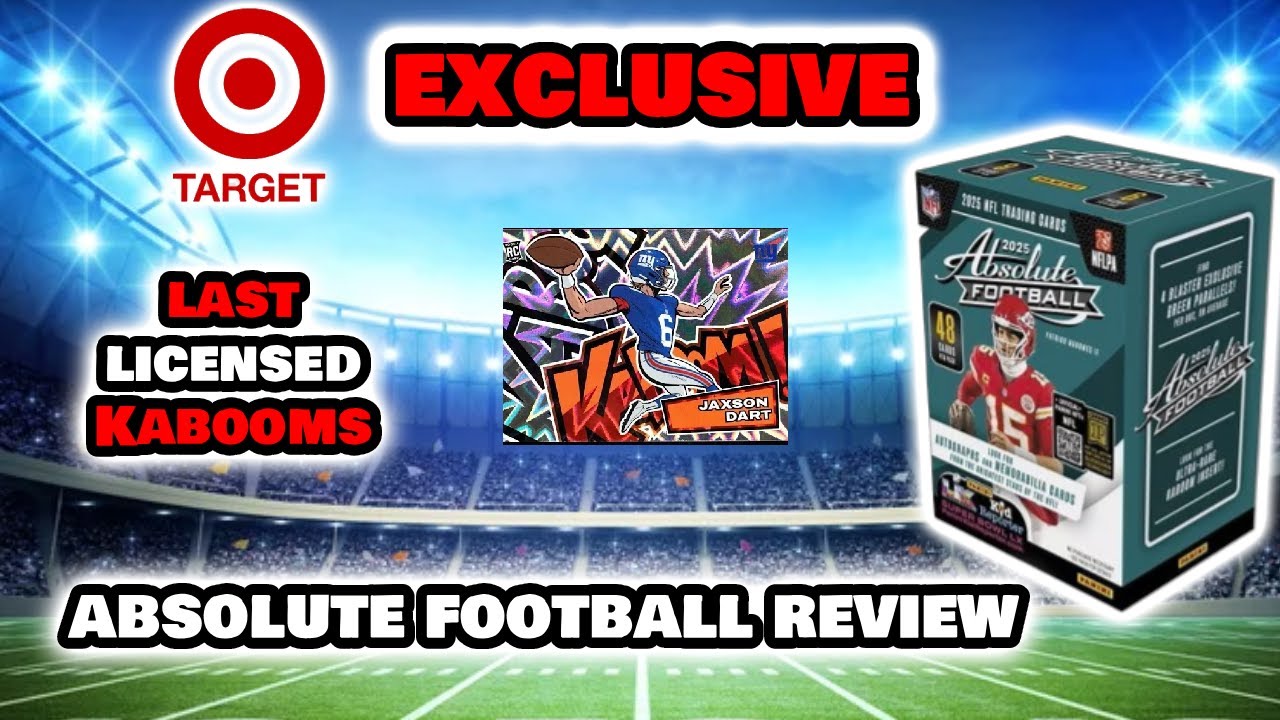 [БЕСПЛАТНАЯ ПОДАРКА] Обзор Absolute Football 2025!! Эксклюзивные бластеры от Target!