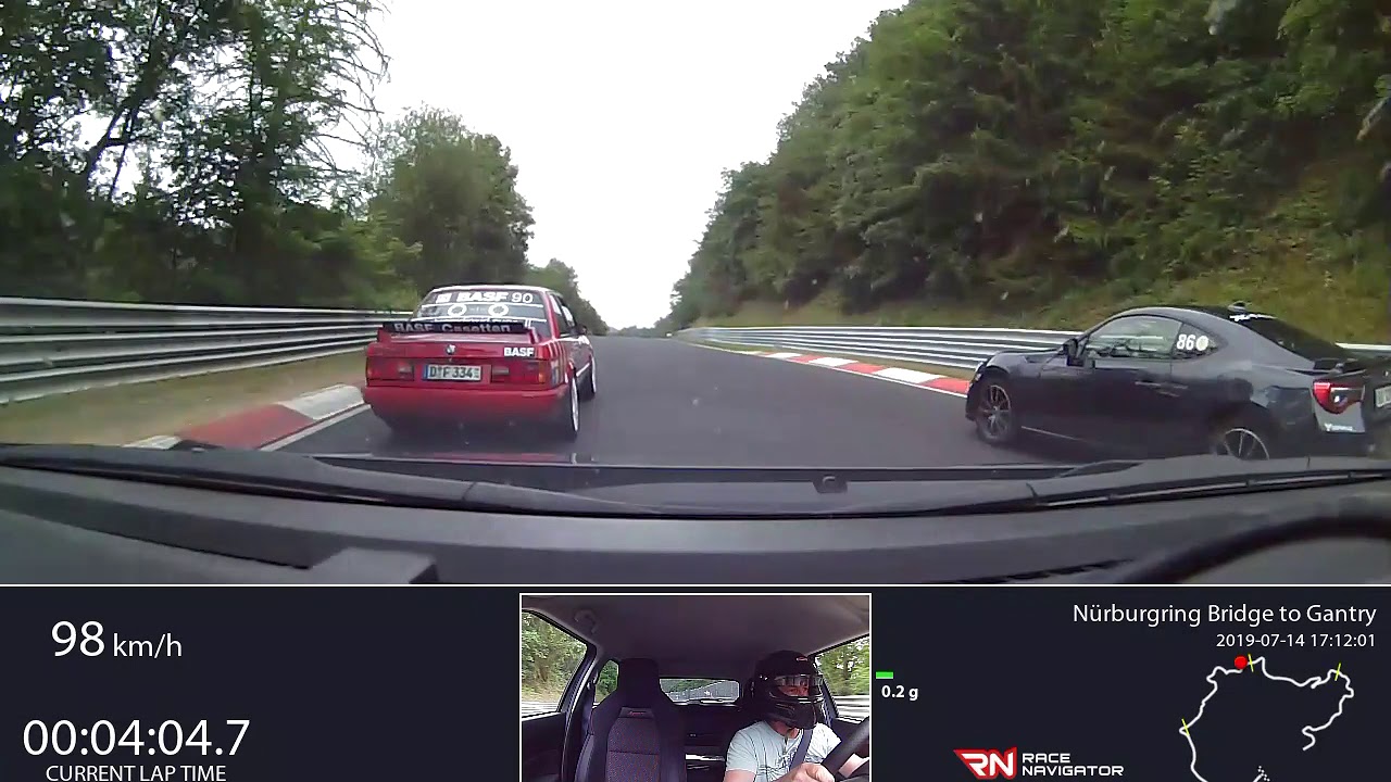 Suzuki Swift Sport zc33s Nürburgring Nordschleife BtG 8:23 min OEM Suspension, 08:23.480