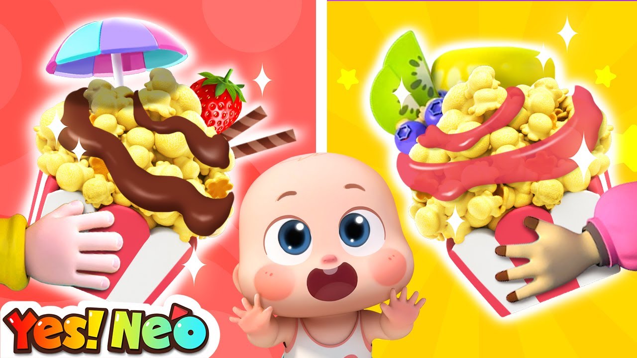 This Is Popcorn Song🍿 | Learn Colors | Kindergarten Songs | Nursery Rhymes & Kids Songs | Yes! Neo