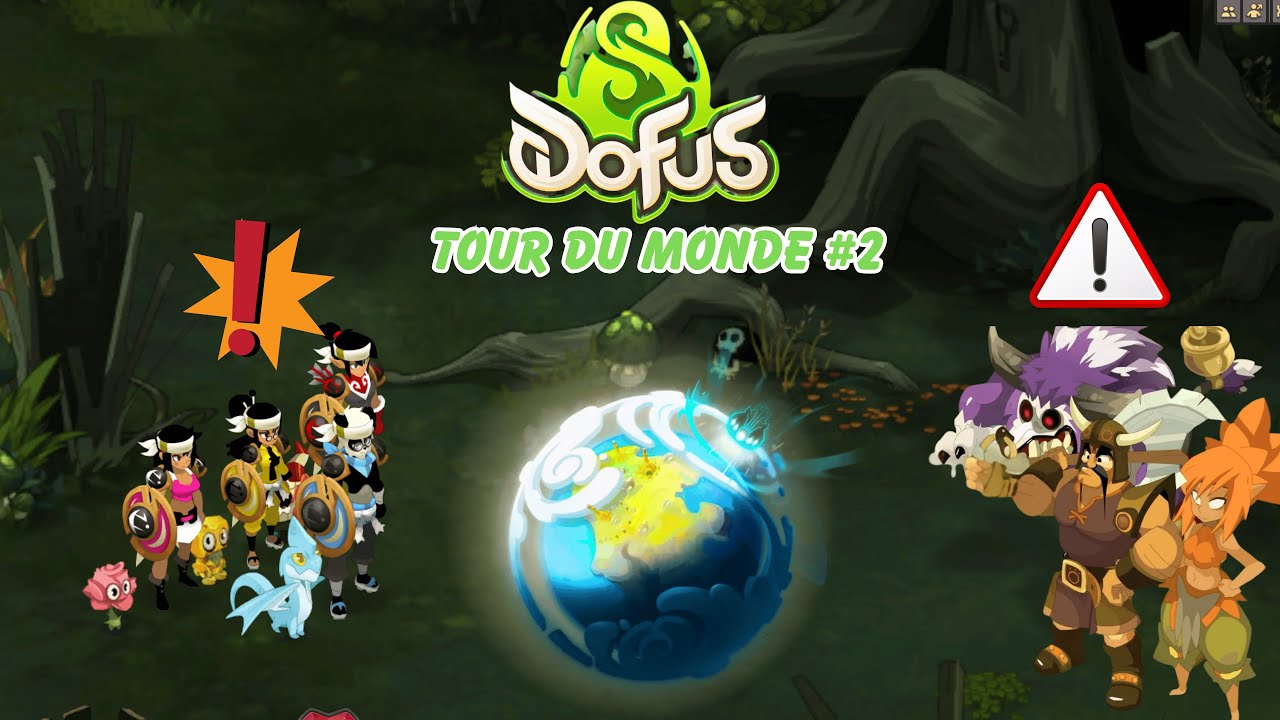 📢Dofus [B'Darija] - Team Zero to Hero [ QUETE TOUR DU MONDE ]⚔️