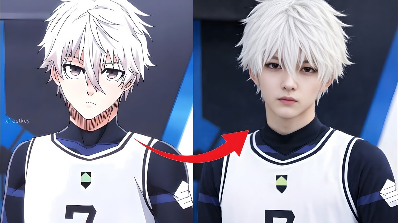 What if blue lock was real 😱 | Anime AI live action 