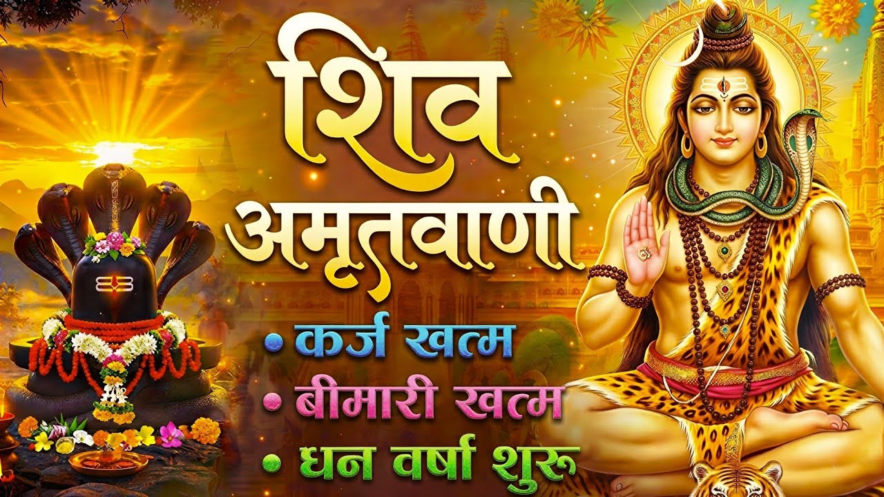संपूर्ण शिव अमृतवाणी Shiv Amritwani Complete |  Shiv Amritwani -Powerful Shiv Amritvani महाशिवरात्रि