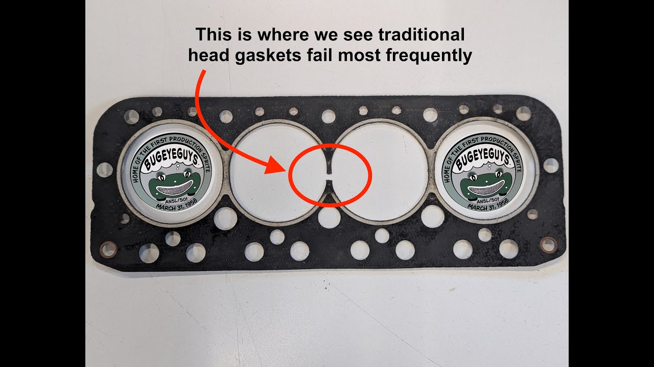 Why your Sprite or Midget should have a multi-layered head gasket!
