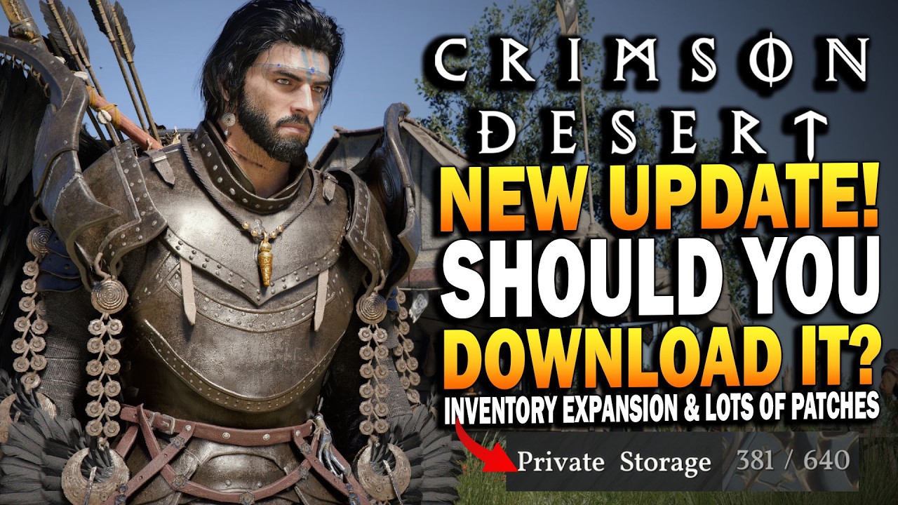 Massive Crimson Desert Update! But Should You Download It?