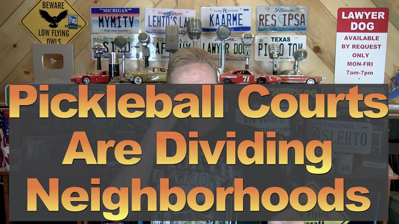 Pickleball Courts are Dividing Neighborhoods