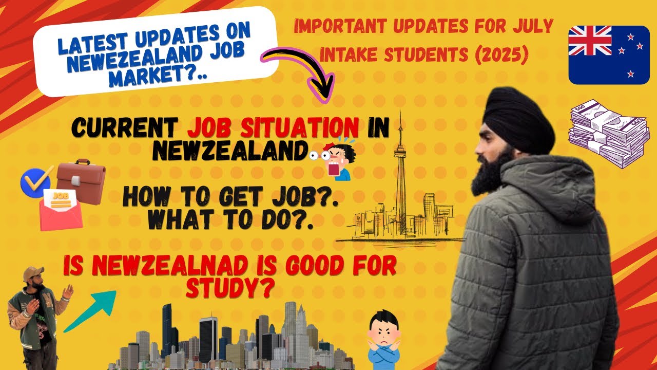 Current Job Situation In New Zealand 🇳🇿| Latest Updates for July 2025| How To Get Job in Short Time.