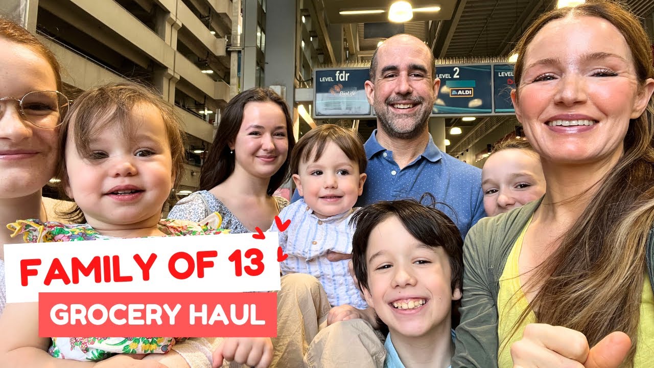 Once a month grocery haul - Family of 13 *$2065.25! (Costco & Trader Joe's)