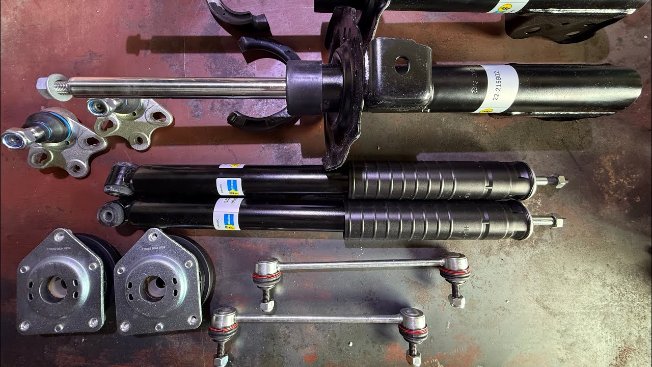 Sostituzione di 4 ammortizzatori Mercedes A180 W169